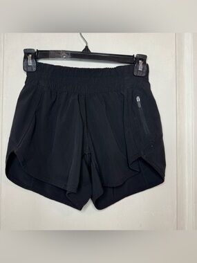 Lululemon Tracker Mid-Rise Short 4" Running Black 4